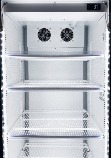Шкаф холодильный Фриголайн (Frigoglass) Plus 600 черный 